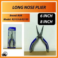6"/8" Long Nose Plier Straight 150MM/200MM Needle Nose Plier Bent Tip Playar Muncung Tirus