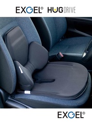 Japan Purchase EXGEL Car Lumbar Cushion Backrest Support Lumbar Support Relieve Fatigue Breathable C