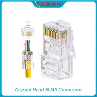 Original Konektor RJ45 AMP SERI 5E / Connector RJ 45 AMP SERI 5E/ RJ45 Network konektor AMP 50pcs