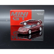 MASH Mini GT 1/64 Bugatti EB110 Dark Red 806 Left Driver