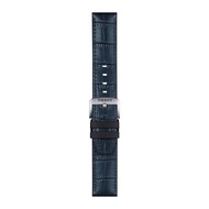 TISSOT OFFICIAL BLUE LEATHER AND RUBBER PARTS STRAP LUGS 22 MM (T852046765)