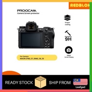 PROOCAM SPN-Z7M2 GLASS SCREEN PROTECTOR FOR NIKON Z7M2, Z7, Z6M2, Z6, Z5 1