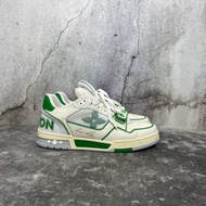 LV Trainer 白綠 魔鬼氈