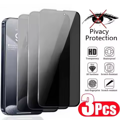 1-3PCS Anti Spy Privacy Screen Protector For Samsung Galaxy S25 Ultra S24 Plus S23 FE S22 S21 S20 S1