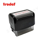 Self-Inking Stamp TRODAT NO.3911 1 Piece Red Ink