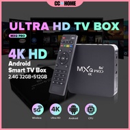 4K Android 11.0 TV Box 5G for Non-Smart TV Ultra HD Quad Core TV Box 2.4G Wi-Fi 8GB+128GB Smart Tv Box