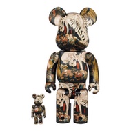 [BE@RBRICK] Utagawa Kuniyoshi 「The Haunted Old Palace at Soma」 BEARBRICK 100% &amp; 400%