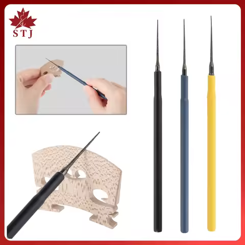 Mini Violin Bridge Slotting Files 1/3pcs Violin Nut Slot File Luthier Tools Violin Cello Making Tool
