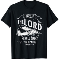 Christian Pilot - Airplane Pilot Funny Pilot Tee T-Shirt