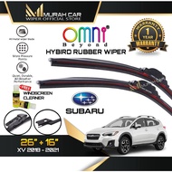 Subaru XV 2018 - Present Omni Beyond HYBIRD Rubber Wiper Blade (1 Set)