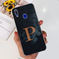 สำหรับ Vivo Y91i เคส Vivo Y95 Y91 1816 1817 1820 1807ใหม่ฝาครอบตัวอักษรซิลิโคนนิ่มเคสสำหรับ Vivo โทร