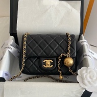 Chanel • 經典金球方胖子 Cf 17 全新全配 芯片款 ✨