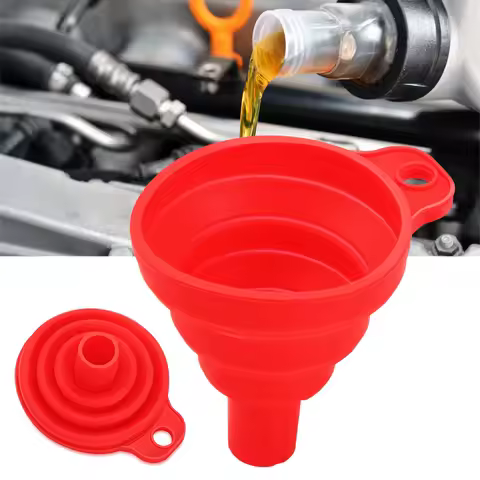 Car Silicone Engine Oil Petrol Change Funnel for Hyundai Tucson NX4 Limited 2022 for Hyundai Tucson 