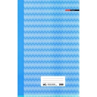( Pack Of 5) F4 200 pg Log Book / Hard Cover Foolscape Book / Buku Tulis 200 ms / Notebook UNI