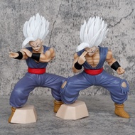 Dragon Ball Hand-Made Beast Son Gohan Squatting Posture Hair Pop Gohan Gathering Gohan Model Ornamen