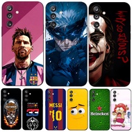 For Samsung Galaxy M16 F16 M36  5G F36 4G  M56 F56 5G Case Silicon Cover tpu case Funny face number 