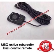 MBQ AW-10E / PIONEER Underseat Actibve Subwoofer 8” / 10” SOCKET CABLE CONTROLLER ACCS