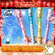 6Support UV Light pen，Glow-in-the-dark pen，UV Ballpoint Pen 1V4J E8BM