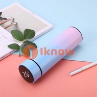 I know 500ml Thermos Bottle Temperature Display Smart Portable Water Bottle Thermos Vacuum Insulatio