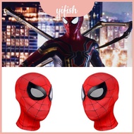Cosplay Authentic Spiderman Costume Accessory Miles Morales Iron Headgear Black Spiderman