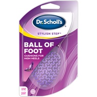 Dr. US SCHOLL's for Her แผ่นรองมือแผ่นรองรองเท้าเจลนวดเท้าแบบนิ่มสำหรับรองเท้าส้นสูง