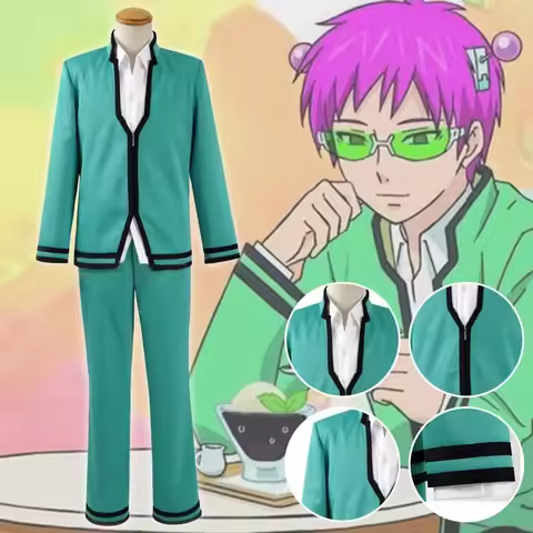 Volwassen Teruhashi Kokomi Anime Saiki Kusuo Geen Sainan Cosplay Kostuum Uniform Volledige Set Hallo