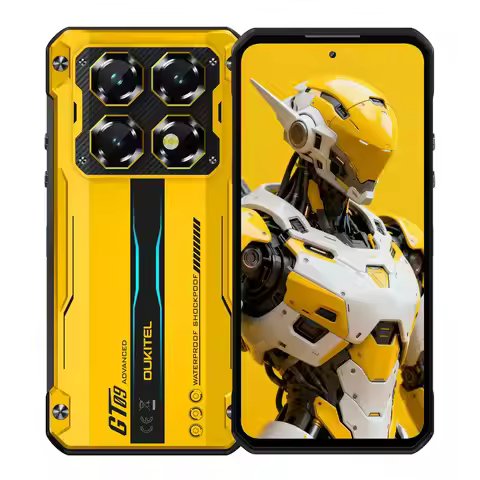 Oukitel WP60 Rugged Phone 12GB/16GB+512GB Night Vision 108MP Camera 7.2'' Android 15 Dimensity 7025 