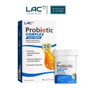 [LAC PROBIOTIC] Probiotic Complex 50 Billion CFU - Higher Support (30 vegetarian capsules)