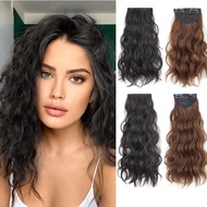 Synthetic 25cm/35cm Wave Curly Hair Exension for Women Curly Invisible Wig To Increase Hair Volume 2