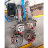 COMBO DISC BREK WIRA 1.6/1.8 DEPAN BELAKANG