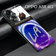 Soft Case Glass Glass OPPO A58 4G OPPO A58 4G (H973 Mobile Phone Case