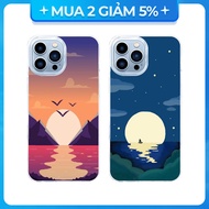 Magnetic Case for iPhone 17 Pro Max/16/11 Pro/14/15 Pro Max/16 Plus/...Sunset Image