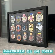 Marathon Keep Medal Display Photo Frame Medal Picture Frame Gold Medal Storage Collection Running Wa