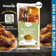 Biryani Pack (for 6-12 PAX) Complete India Herbs Spices Basmati Rice/Biryani Rice CC