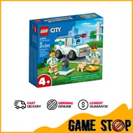 LEGO City Vet Van Rescue 60382, Toy Animal Ambulance, Learning Toy Playset for Kids 4 Plus Years Old