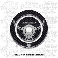 Yamaha byson fuelpad tank cover Sticker