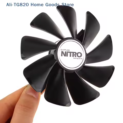 [TG820]CF1015H12D Cooler Fan For Radeon RX 470 480 580 570 NITRO Mining Edition RX580 RX480 Gaming V