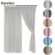 Eurotex, Dim Out Curtain, Block 90% Sunlight, 3 Ways Hanging Options (1 Piece) GD861