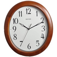 Rhythm Oval Shaped Wooden Wall Clock CMG271NR06