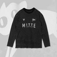 VOLT RUNNING x MITTE เสื้อวิ่งแขนยาว รุ่น Momentum 006 Running Club สีดำ
