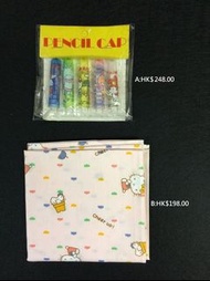 Sanrio Hello Kitty 1976年大餐巾 Hello Kitty Little Twin Stars Tiny Poem Patty &amp; Jimmy My Melody 套裝筆駁筆筒丸