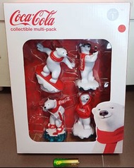 (W Plaza shop 225) 可口可樂 Coca-Cola 可樂 北極熊 公仔 collectible multi pack boxset figure