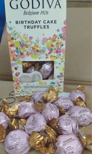 限量版生日蛋糕 Godiva 松露朱古力