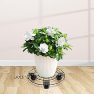 [Dolity2] Plant Stand with Potted Plant Mover Stand for Balcony Backyard Garden