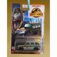 Matchbox JURASSIC PARK / JURASSIC WORLD 2014 Mercedes-Benz G-Class / G 550 (Green)