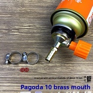 Cassette Connector Gas Inflatable Quick Connector Pagoda Fast Charge Connector Long Gas Tank Connect