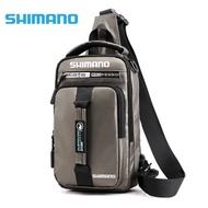 Shimano กระเป๋าสะพายไหล่ข้างเดียวสำหรับผู้ชายผู้หญิง,ใหม่ปี2021กระเป๋าเป้ตกปลาอเนกประสงค์แบบ USB กันน้ำกระเป๋าเป้สะพายหลังสำหรับใส่ตกปลา