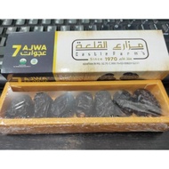 TERMURAH KURMA AJWA - CASTLE FARM - ISI 7 BUTIR KURMA AJWA ORGANIC