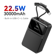【ผลิตภัณฑ์ใหม่มาถึง】Kuulaa 22.5W 30000mah / 20000mah / 10000mah Power Bank แบตเตอรี่สำรอง Fast Charg