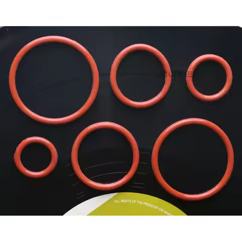 1pc Vacuum Tube Damper Silicone Ring Fit 6Z4 12AX7 6SN7 EL34 EL84 300B 274B KT88 6550 for Amplifier 